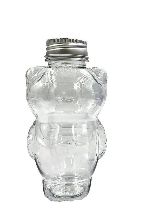 350mL Cat Shape PET Bottle with Aluminium Cap - TEM IMPORTS™