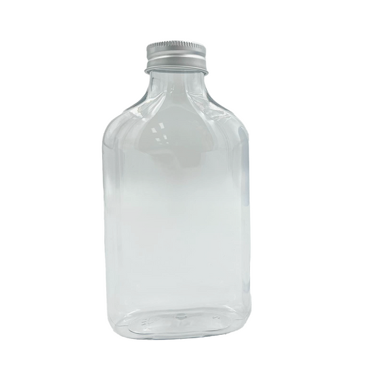 350mL Flask PET Bottle with Aluminium Cap - TEM IMPORTS™