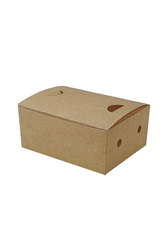Takeaway Small Snack Box Brown
