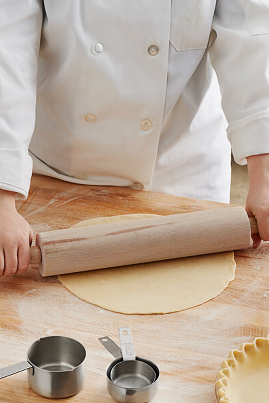 Classic Wooden Barrel Rolling Pin 330mm