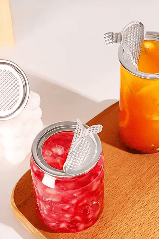 Aluminium Easy Tear Lid To Suit PET Can - 100/PKT - TEM IMPORTS™