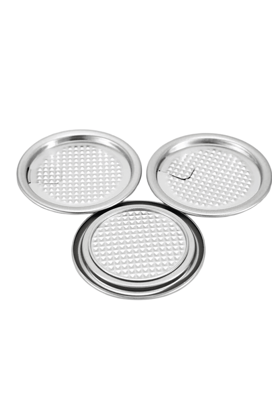Aluminium Easy Tear Lid To Suit PET Can - 100/PKT - TEM IMPORTS™
