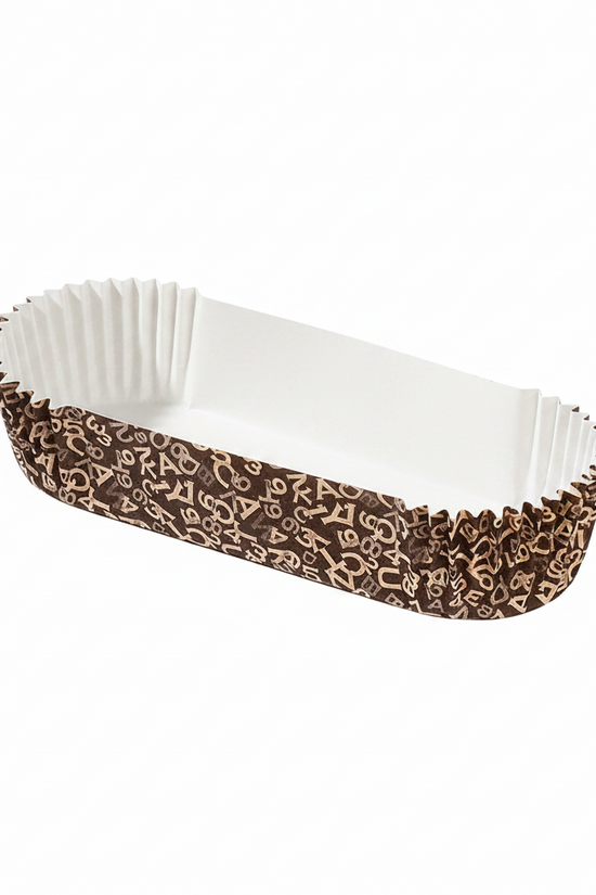 Baking Pan Muffin Boat Shape Paper Liner Cases - Pattern - TEM IMPORTS™