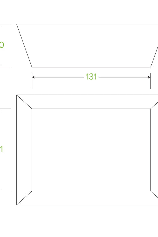 BioBoard White Tray #1 - 500pcs/Ctn - TEM IMPORTS™