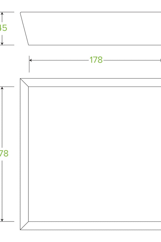 BioBoard White Tray #2 - 240pcs/Ctn - TEM IMPORTS™