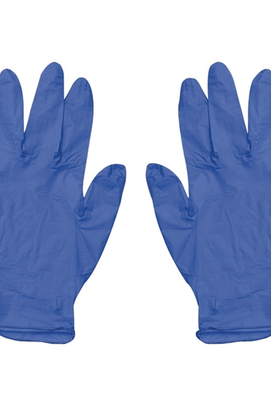 Blue Vinyl Gloves Powder Free - Extra Large - TEM IMPORTS™