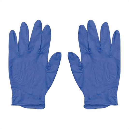 Blue Vinyl Gloves Powder Free - Extra Large - TEM IMPORTS™