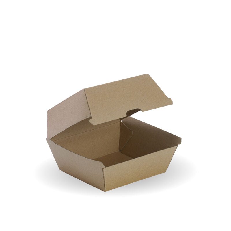 Burger BioBoard Kraft Box - 250pcs/Ctn - TEM IMPORTS™