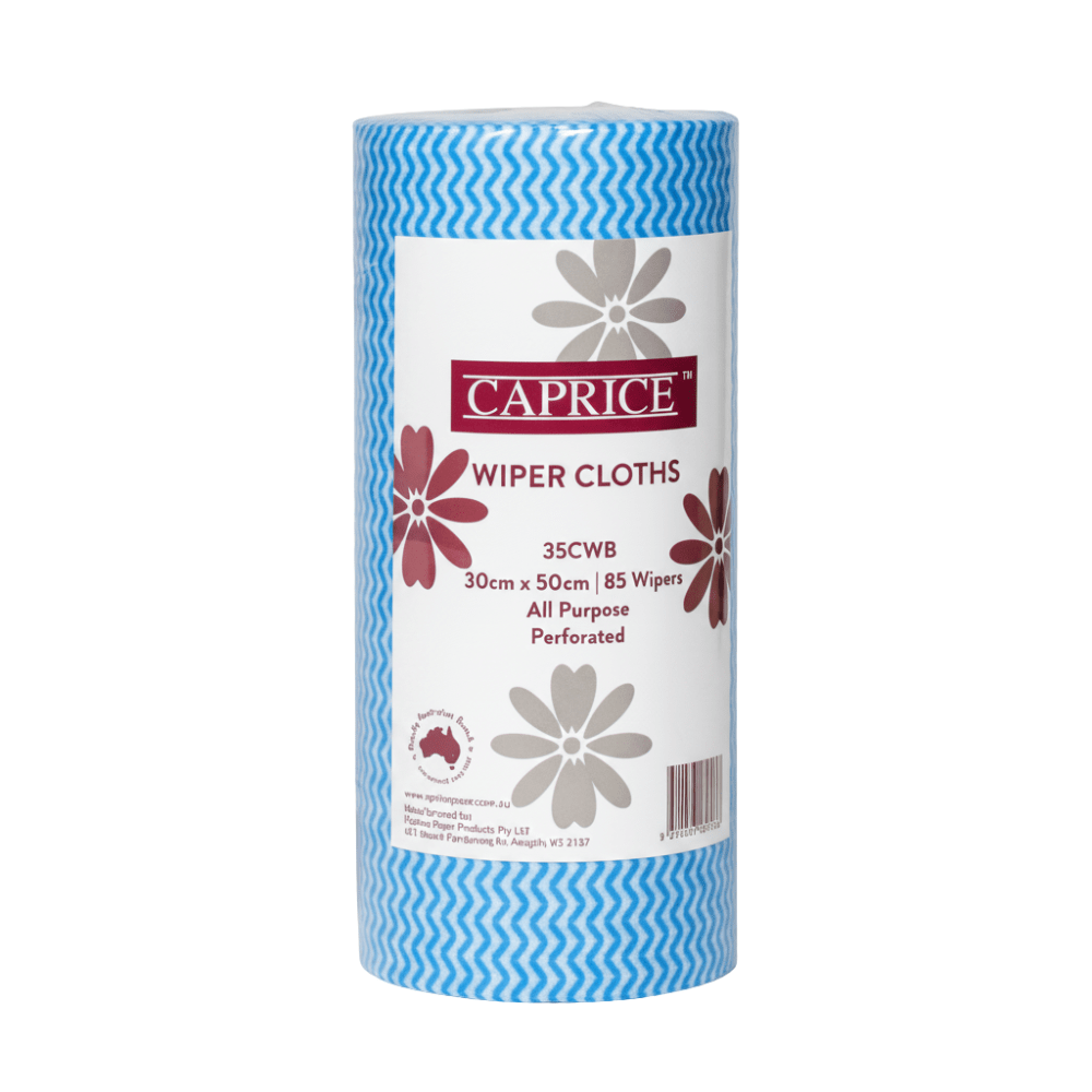 Caprice Wiper Roll All Purpose Blue 50cm x 30cm - 6/CTN - TEM IMPORTS™