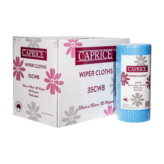 Caprice Wiper Roll All Purpose Blue 50cm x 30cm - 6/CTN - TEM IMPORTS™