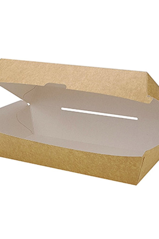 Cardboard Takeaway Clam Kraft Large - TEM IMPORTS™