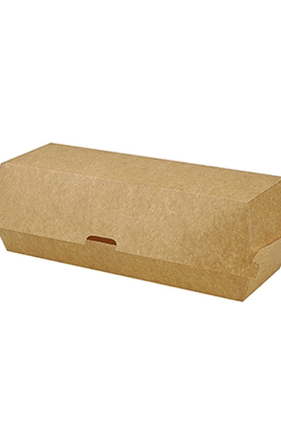 Cardboard Takeaway Hot Dog Clam Kraft - TEM IMPORTS™