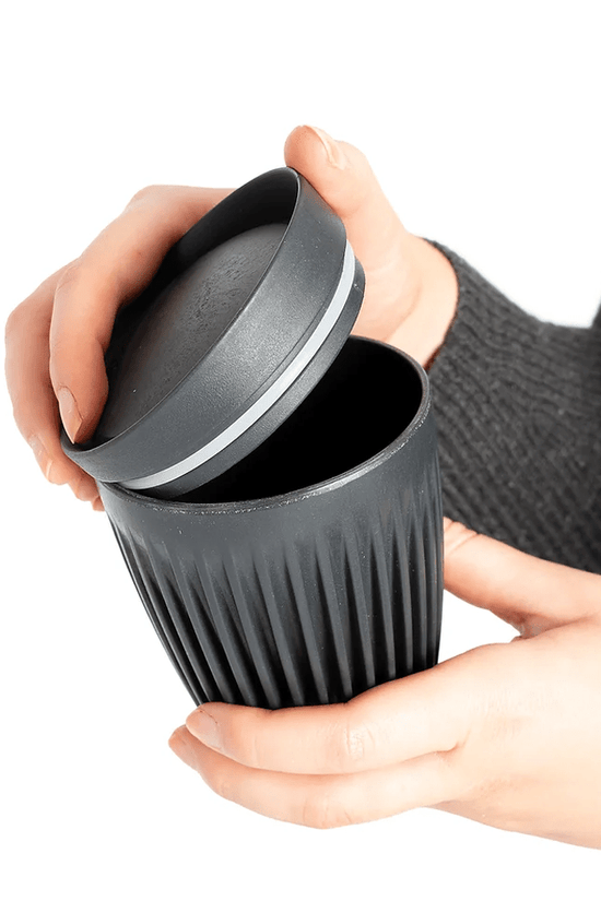 Charcoal HuskeeCup Universal Lid 4 - Pack - 48/CTN - TEM IMPORTS™