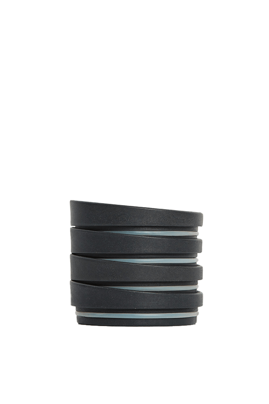 Charcoal HuskeeCup Universal Lid 4 - Pack - 48/CTN - TEM IMPORTS™