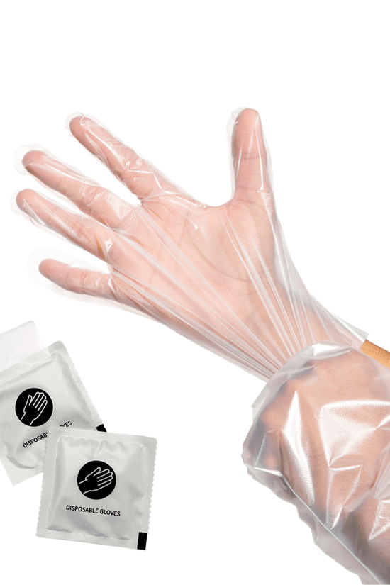 Clear Disposable LDPE Gloves Individually Packed - 1000/CTN - TEM IMPORTS™