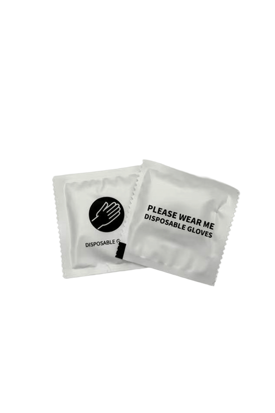 Clear Disposable LDPE Gloves Individually Packed - 1000/CTN - TEM IMPORTS™