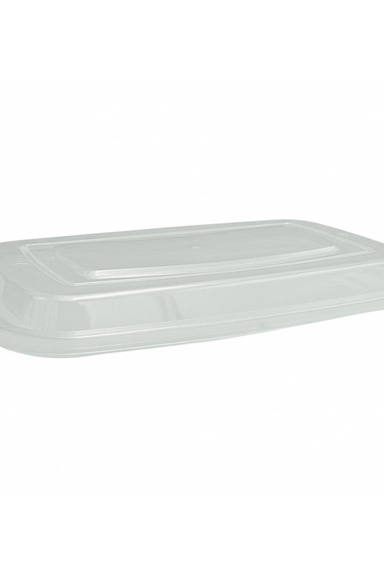 Clear Lid Suit Rectangular Premium 600ml & 1000ml - 300/CTN - TEM IMPORTS™