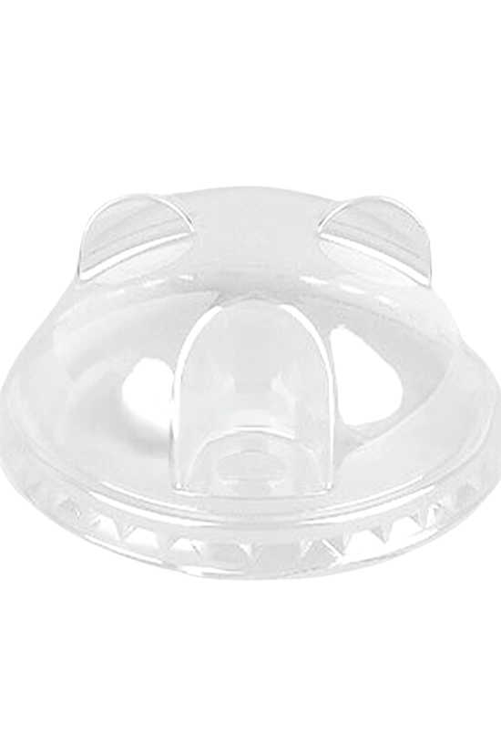 Clear PET (D/95mm) Dome Lid Bear Ear Shape - TEM IMPORTS™