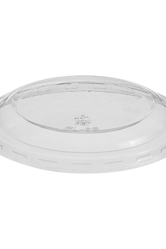 Clear PET (D/95mm) Flat Lid No Hole - TEM IMPORTS™