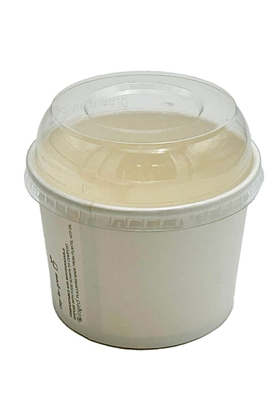 Clear PET Dome Lid For 12/16/24oz Soup Bowl - No Hole - TEM IMPORTS™