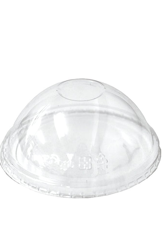 Clear PET Dome Lid To Suit 5oz White Ice Cream Cup - No Hole - TEM IMPORTS™