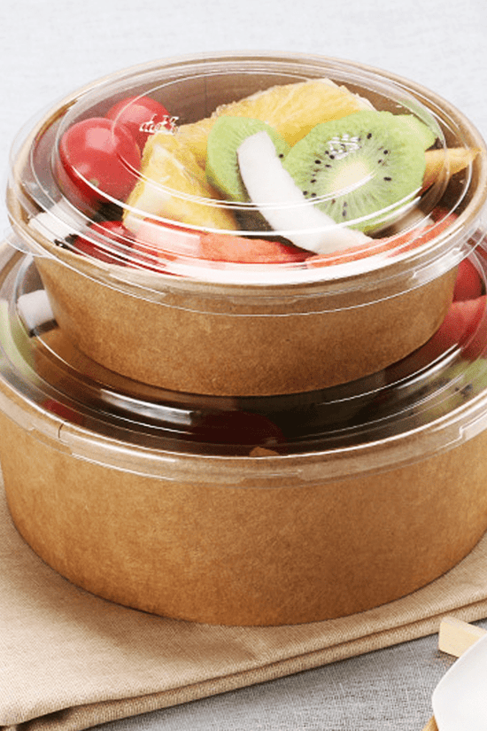 Clear PET Lid For Salad Bowl 42oz - TEM IMPORTS™