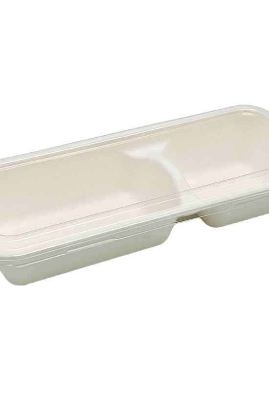 Clear PET Lid For Sugarcane 2/3 Compartment Tray - TEM IMPORTS™