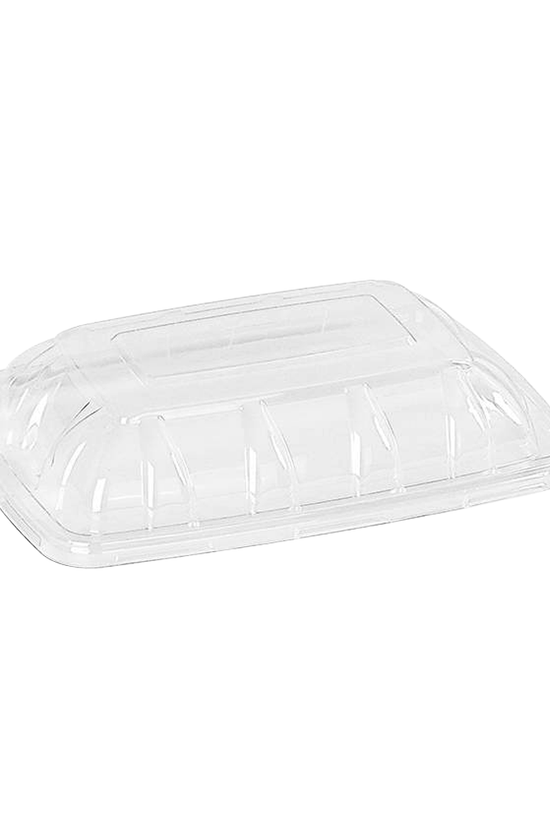 Clear PET Lid Suit Sugarcane Taco Holder Tray - 300/CTN - TEM IMPORTS™