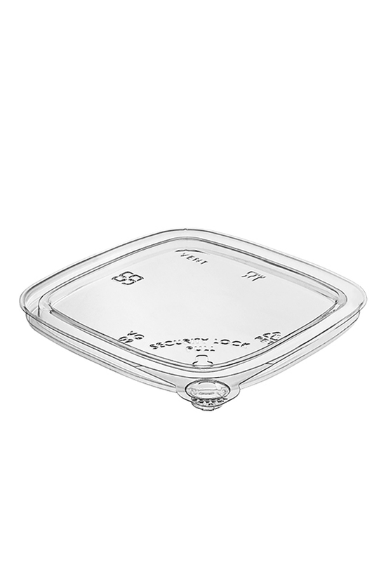 Clear PET Lid Suit Tamper Evident Square Deli Container - TEM IMPORTS™