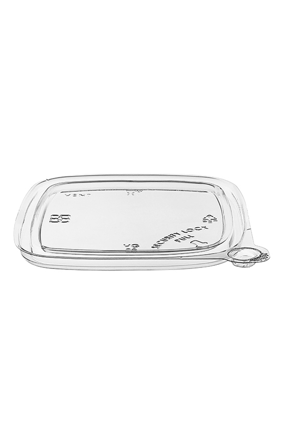 Clear PET Lid Suit Tamper Evident Square Deli Container - TEM IMPORTS™