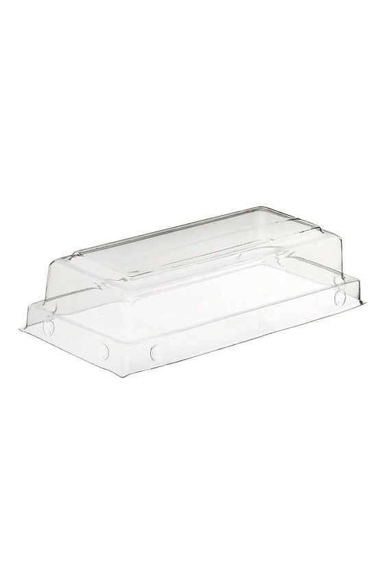 Clear PET Lid To Suit 120mL Rectangular Container Base - TEM IMPORTS™