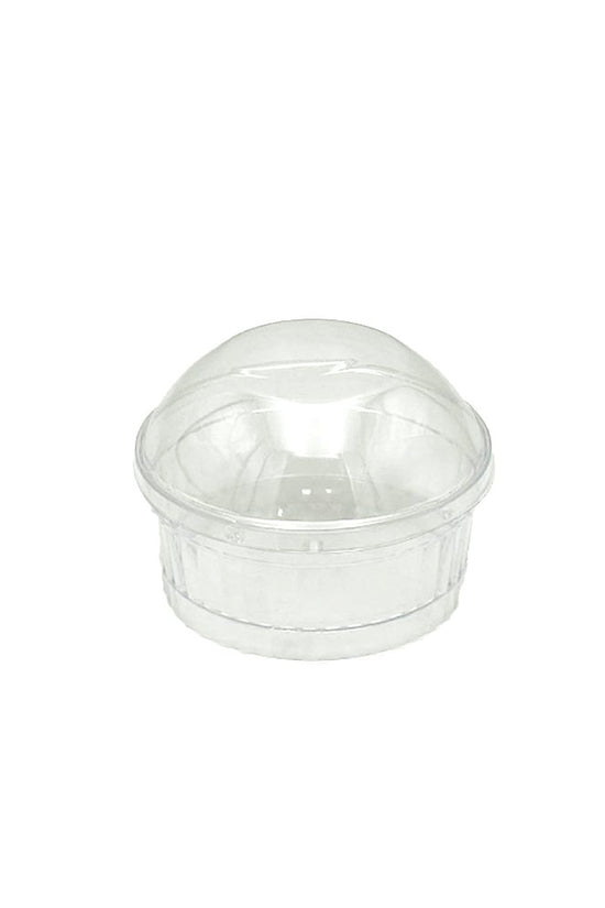 Clear PET Lid To Suit 140mL Round Rib Bowl - TEM IMPORTS™