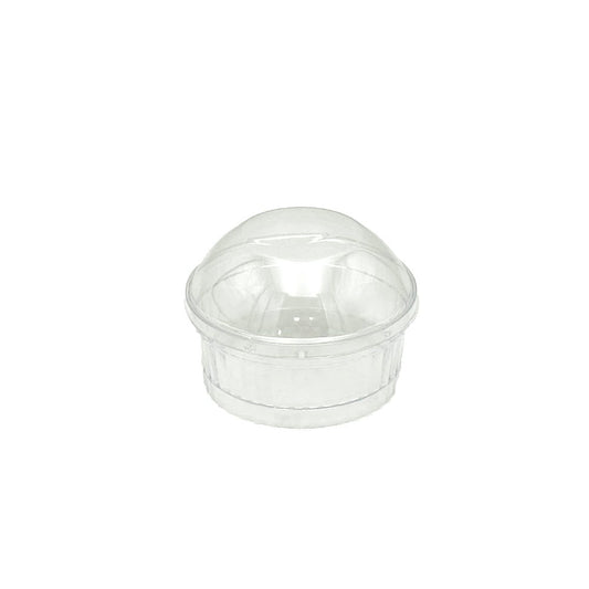 Clear PET Lid To Suit 140mL Round Rib Bowl - TEM IMPORTS™