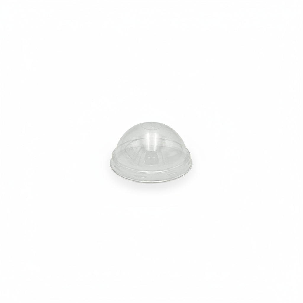 Clear PET Lid To Suit 150mL Round Cylinder Cup - TEM IMPORTS™
