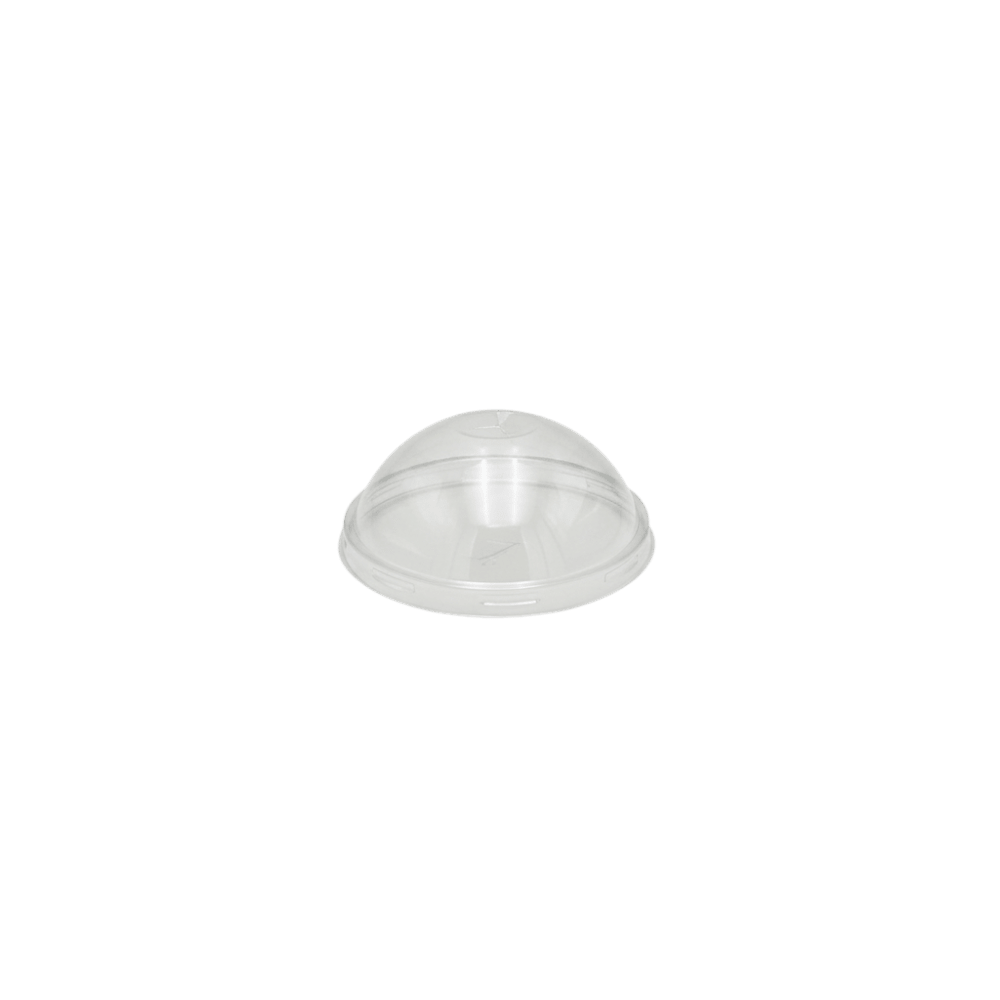 Clear PET Lid To Suit 160mL Sakura Pattern Round Cup - TEM IMPORTS™
