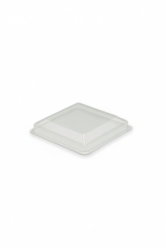 Clear PET Lid To Suit 160mL Square Dessert Cup - TEM IMPORTS™