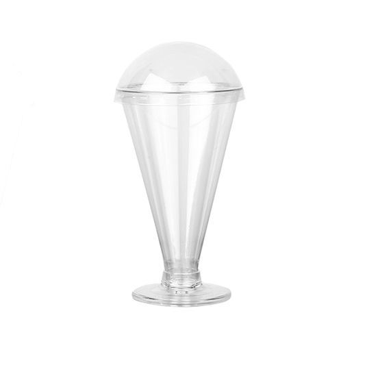 Clear PET Lid To Suit 180mL Pedestal Round Base - TEM IMPORTS™
