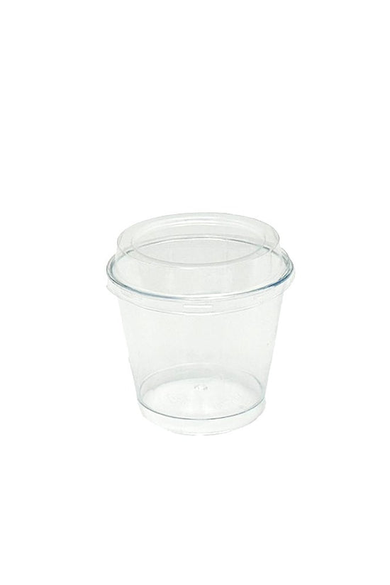 Clear PET Lid To Suit 180mL Round Desesrt Cup - TEM IMPORTS™