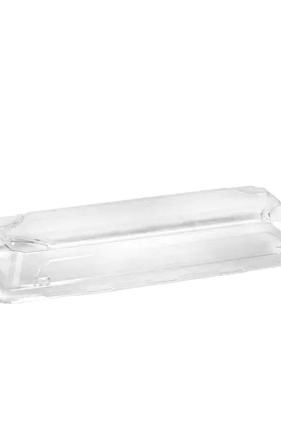 Clear PET Lid To Suit Long BioBoard Sushi Tray - 300/CTN - TEM IMPORTS™