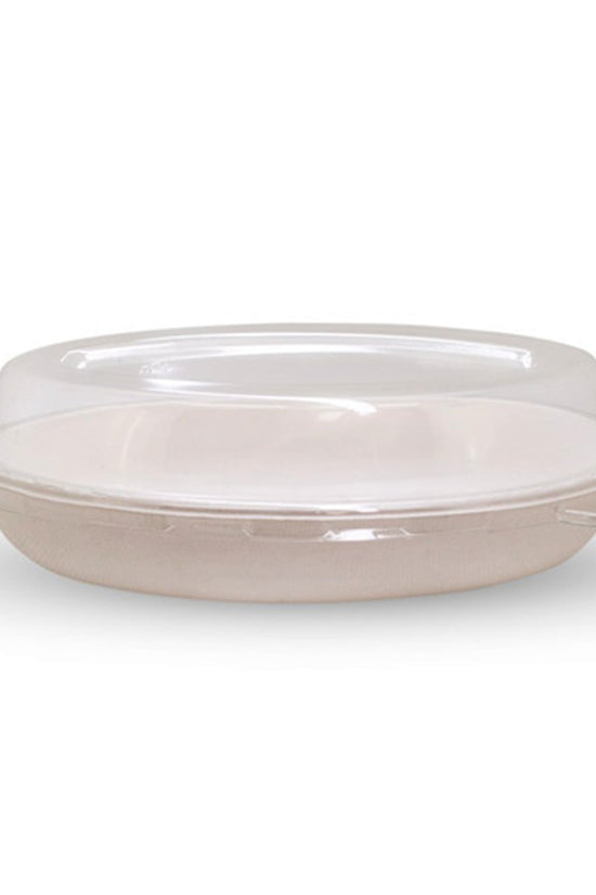Clear PET Oval Lid For Sugarcane Oval Bowls 550mL - TEM IMPORTS™