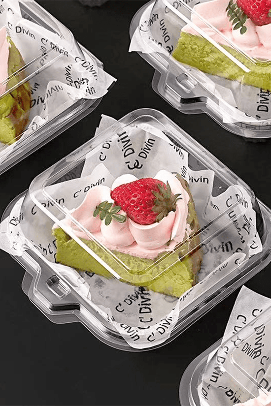 Clear PET Takeaway Burger Box Food Clam - TEM IMPORTS™