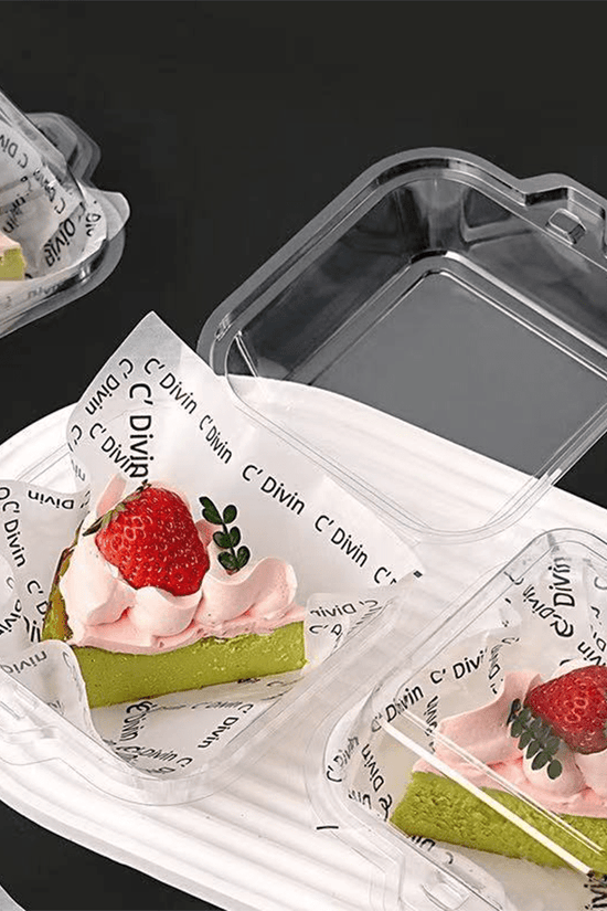 Clear PET Takeaway Burger Box Food Clam - TEM IMPORTS™