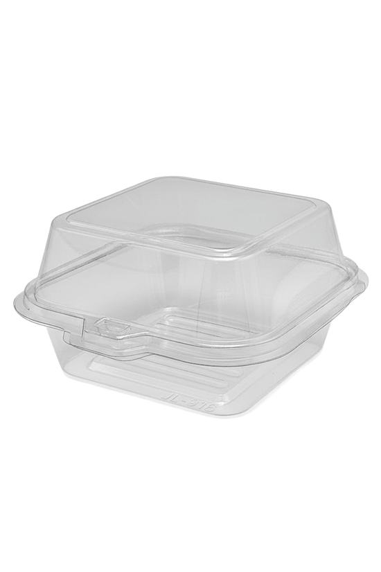 Clear PET Takeaway Burger Box Food Clam - TEM IMPORTS™