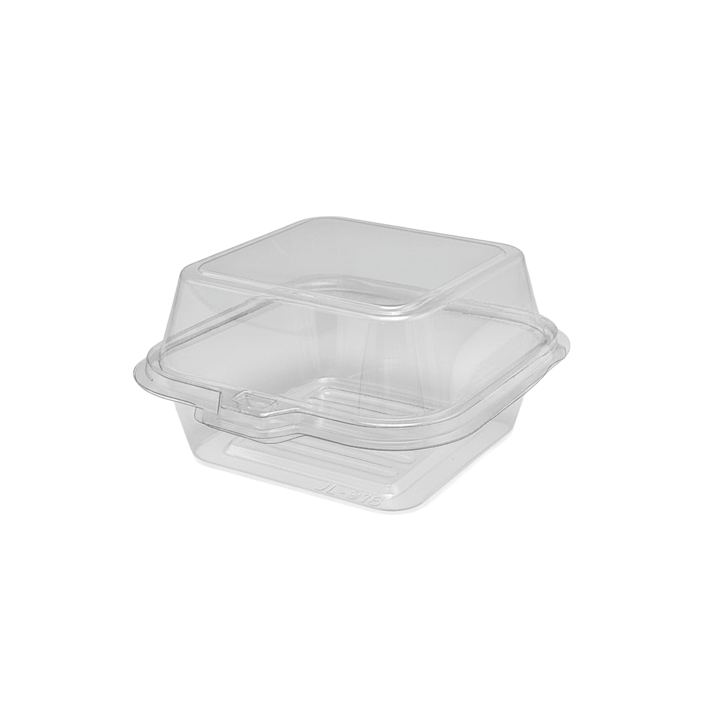 Clear PET Takeaway Burger Box Food Clam - TEM IMPORTS™