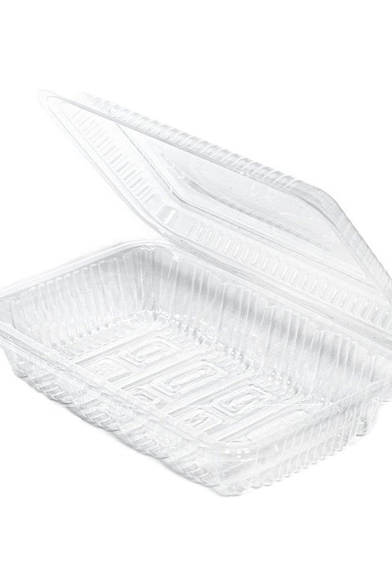 Clear Plastic 2 Rolls Sushi Hinged Lid Container - TEM IMPORTS™