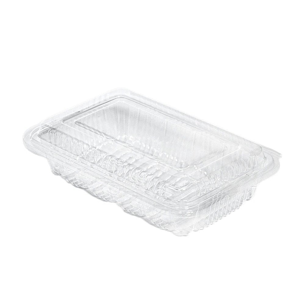 Clear Plastic 2 Rolls Sushi Hinged Lid Container - TEM IMPORTS™