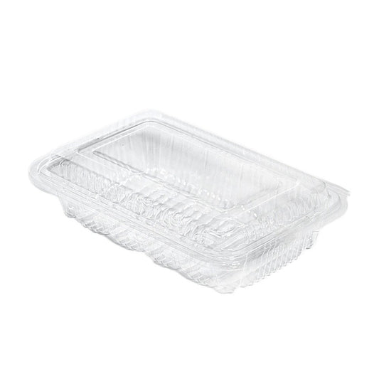 Clear Plastic 2 Rolls Sushi Hinged Lid Container - TEM IMPORTS™