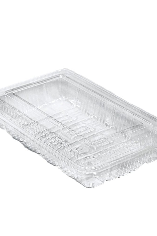 Clear Plastic 6 Rolls Sushi Hinged Lid Container - TEM IMPORTS™