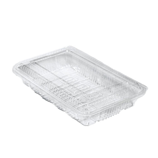 Clear Plastic 6 Rolls Sushi Hinged Lid Container - TEM IMPORTS™