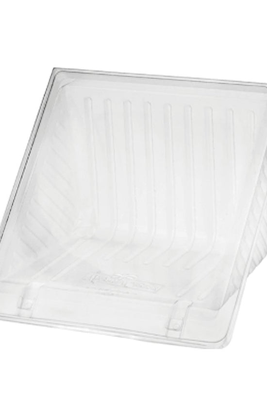 Clear Plastic Sandwich Wedges Hinged Lid Container - 4 Quarter - TEM IMPORTS™